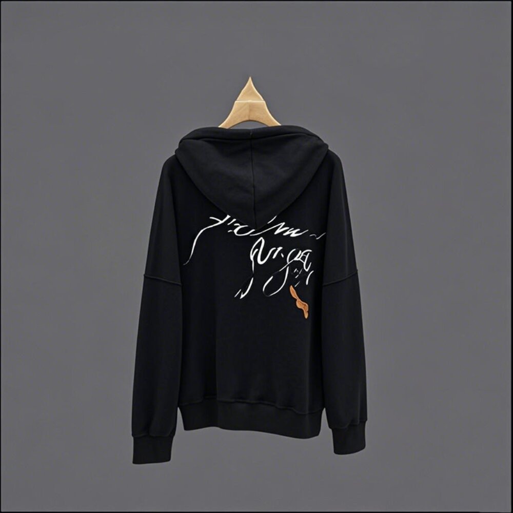 NWT Palm Angels Silicone Logo Washed Hoodie